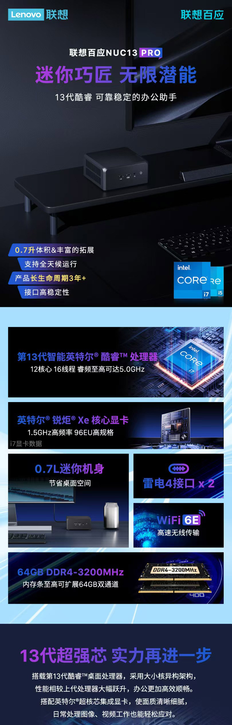 联想百应NUC 13 pro