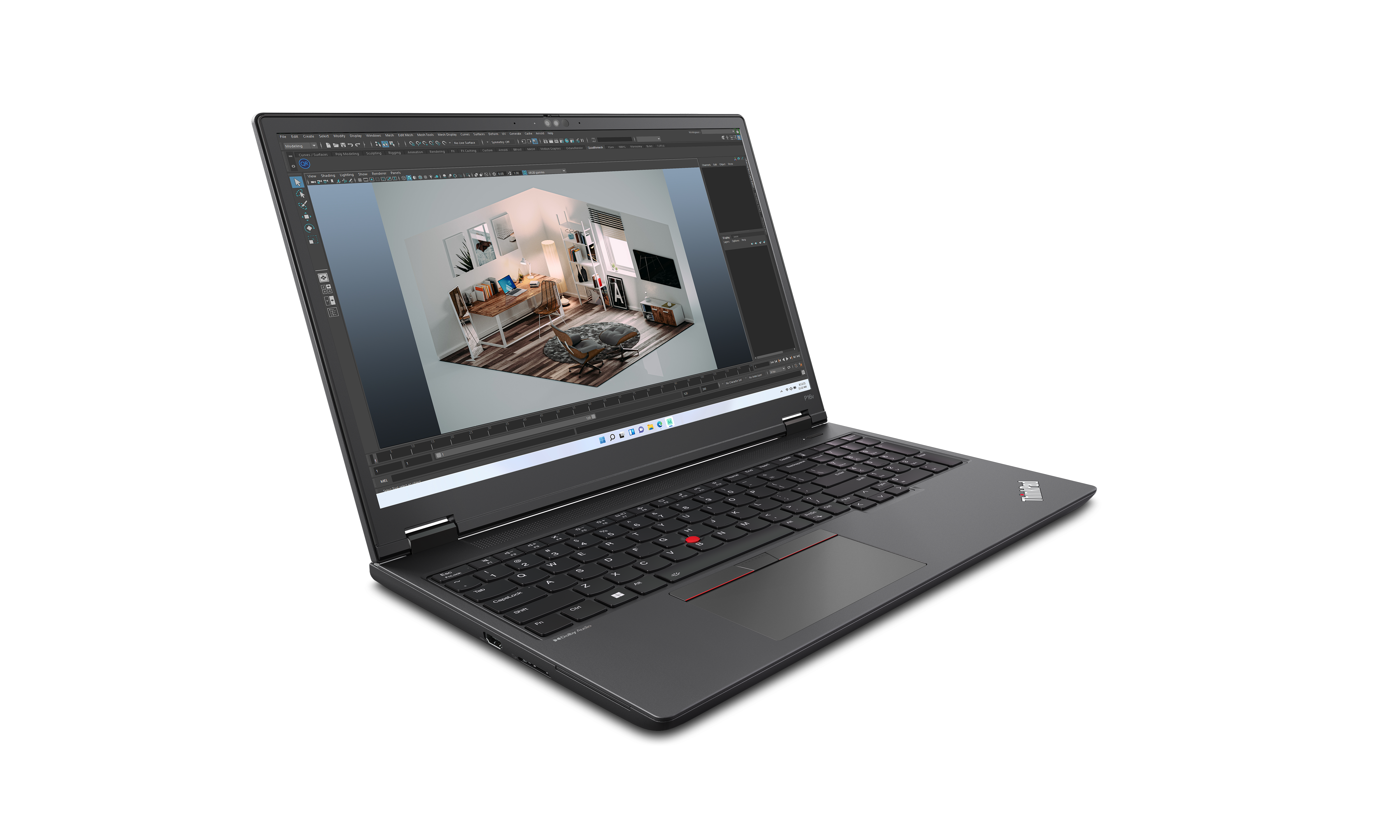 联想移动工作站ThinkPad P16v AMD