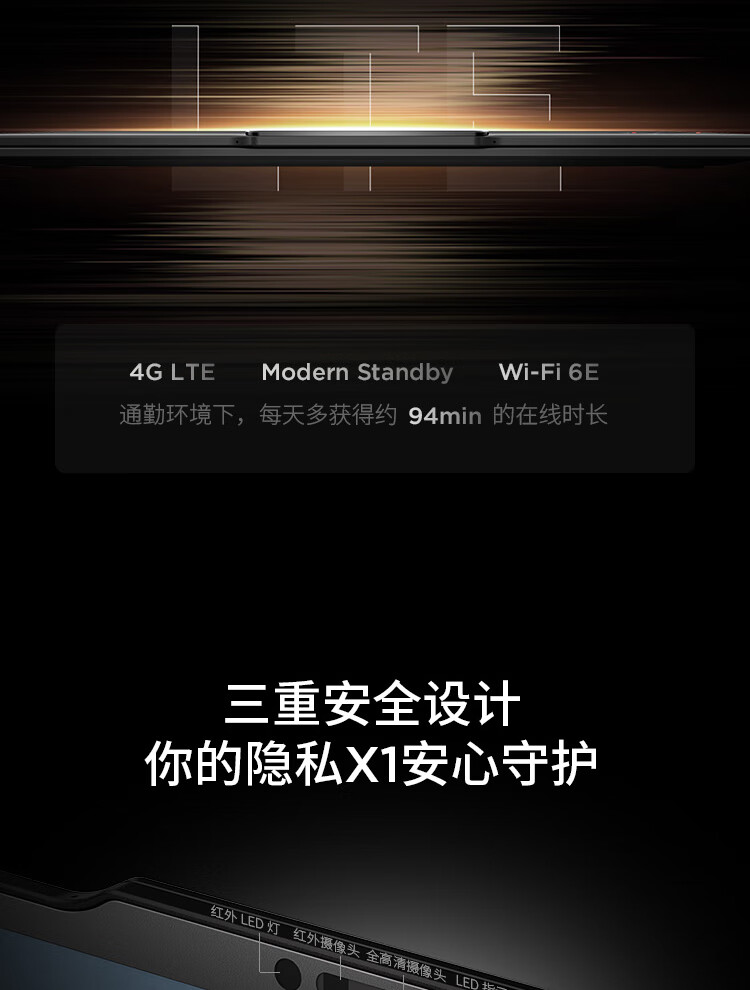 联想ThinkPad X1 Carbon AI 商用笔记本