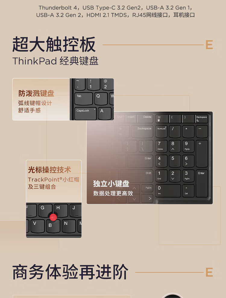 联想ThinkPad E16 AI 商用笔记本