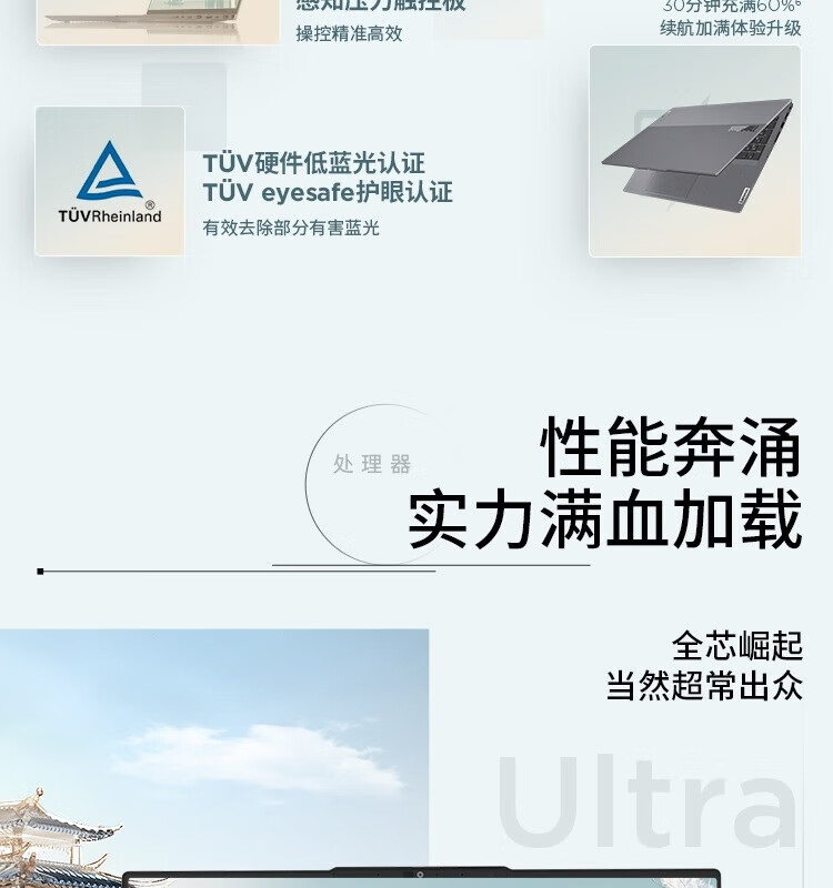 联想ThinkBook 16+ 酷睿Ultra 商用笔记本