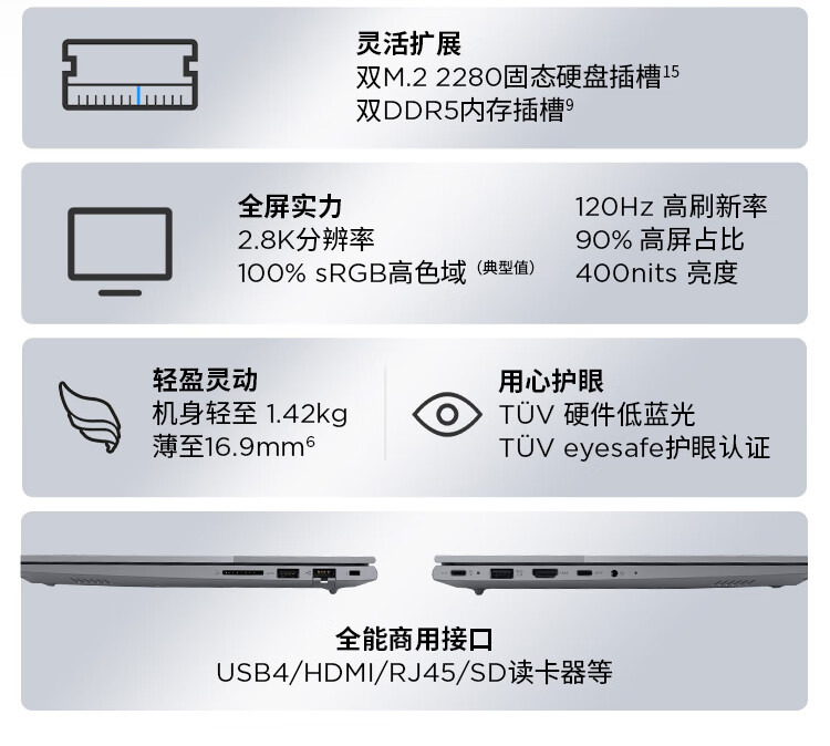 联想ThinkBook 14 锐龙版 商用笔记本