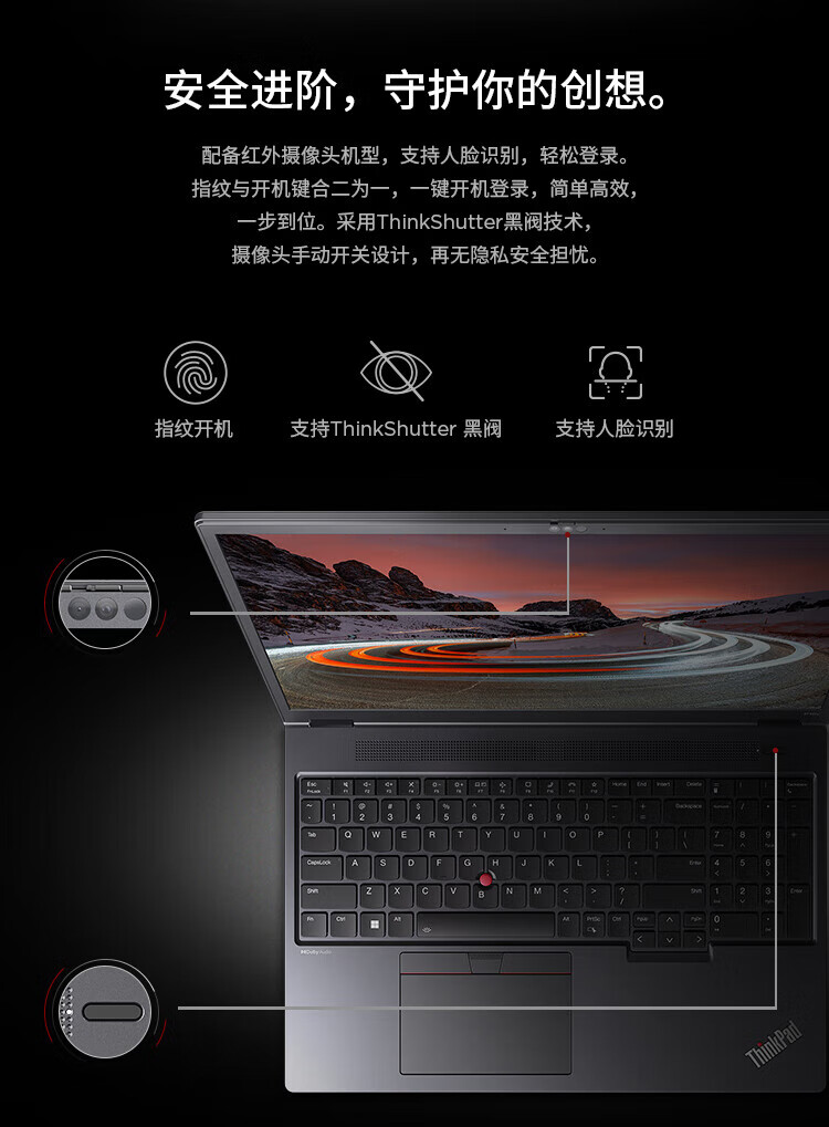 联想ThinkPad P16V 商用笔记本